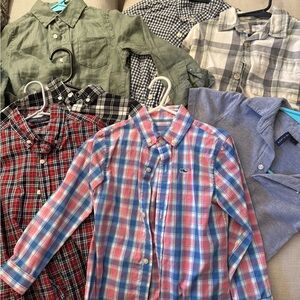 Boys Shirt Bundle (8 items) Janie and Jack, Vineyard Vines, Gap
